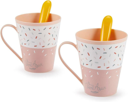 Ecoiffier- Set de Picnic Infantil Vert Azur, 32 Piezas, Juego de Imitación para niños, A Partir de 18 Meses (7600001684