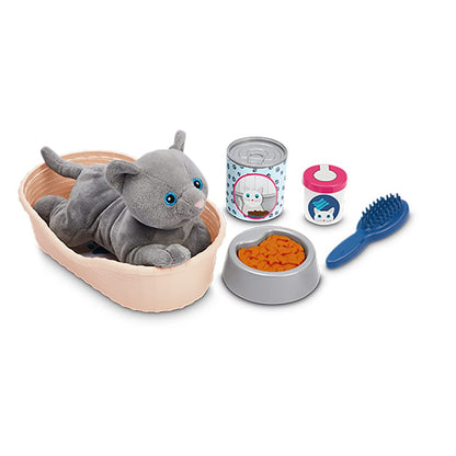 Ecoiffier- Cesta de Gato Juego de imitación. A Partir de 18 Meses Fabricado en Francia. (7600001903
