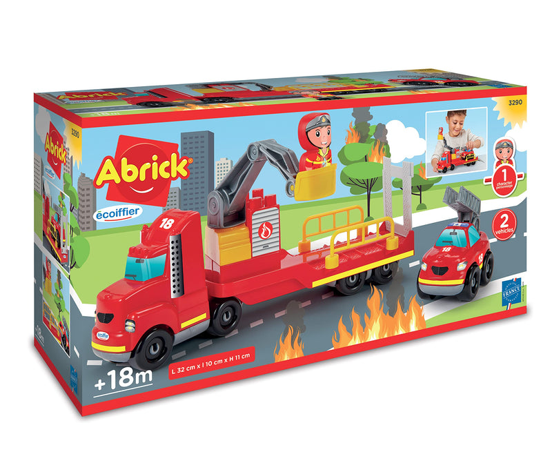 Jouets Ecoiffier 3290 Firefighter Processing-Abrick, Multicoloured