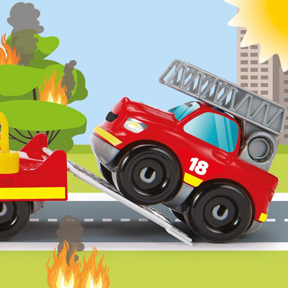 Jouets Ecoiffier 3290 Firefighter Processing-Abrick, Multicoloured