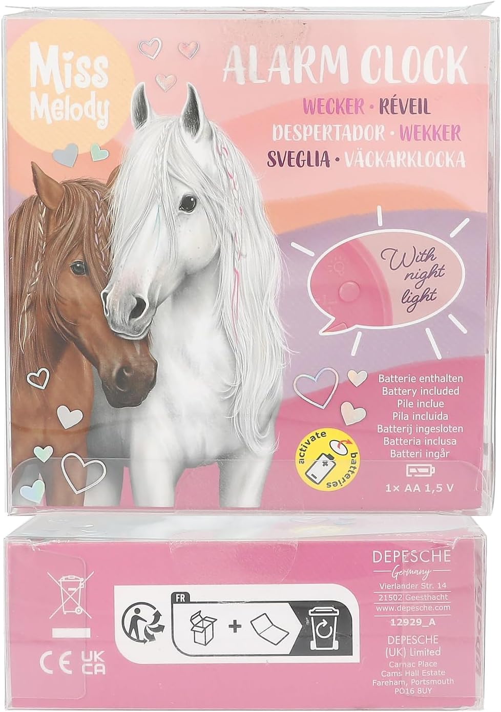 Miss Melody Alarm Clock ( 0412929 )