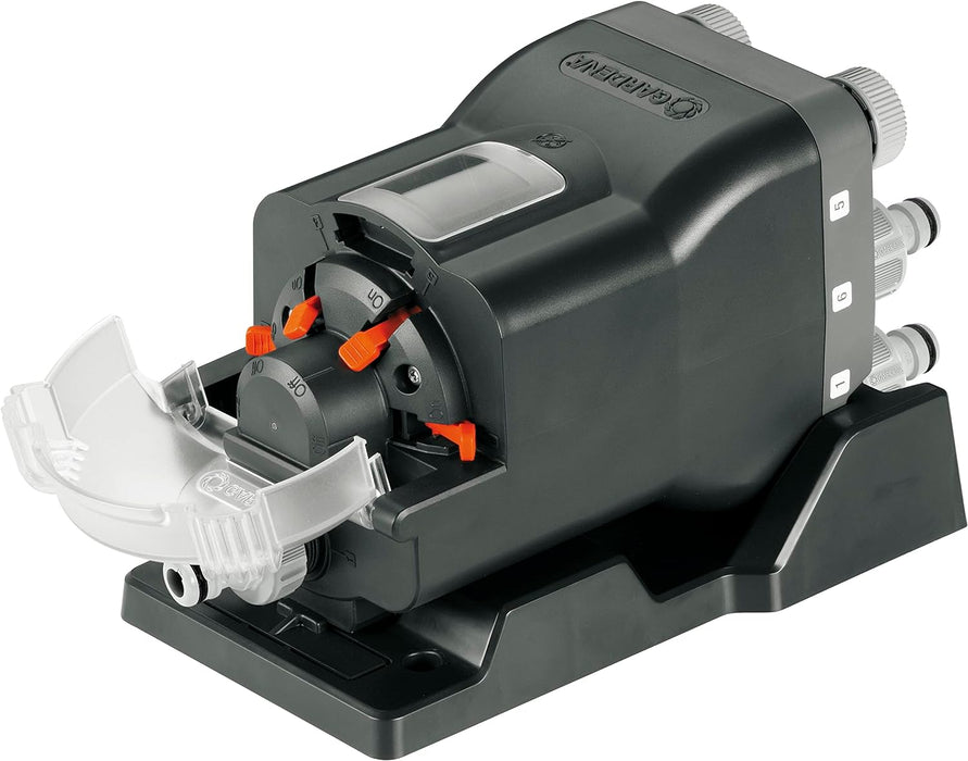 Gardena Water Distributor automatic: 6-point distributor, simple operation, space-saving, allows flexible use, ideal even at low water pressure, 3/4 inch outer threads (1197-20