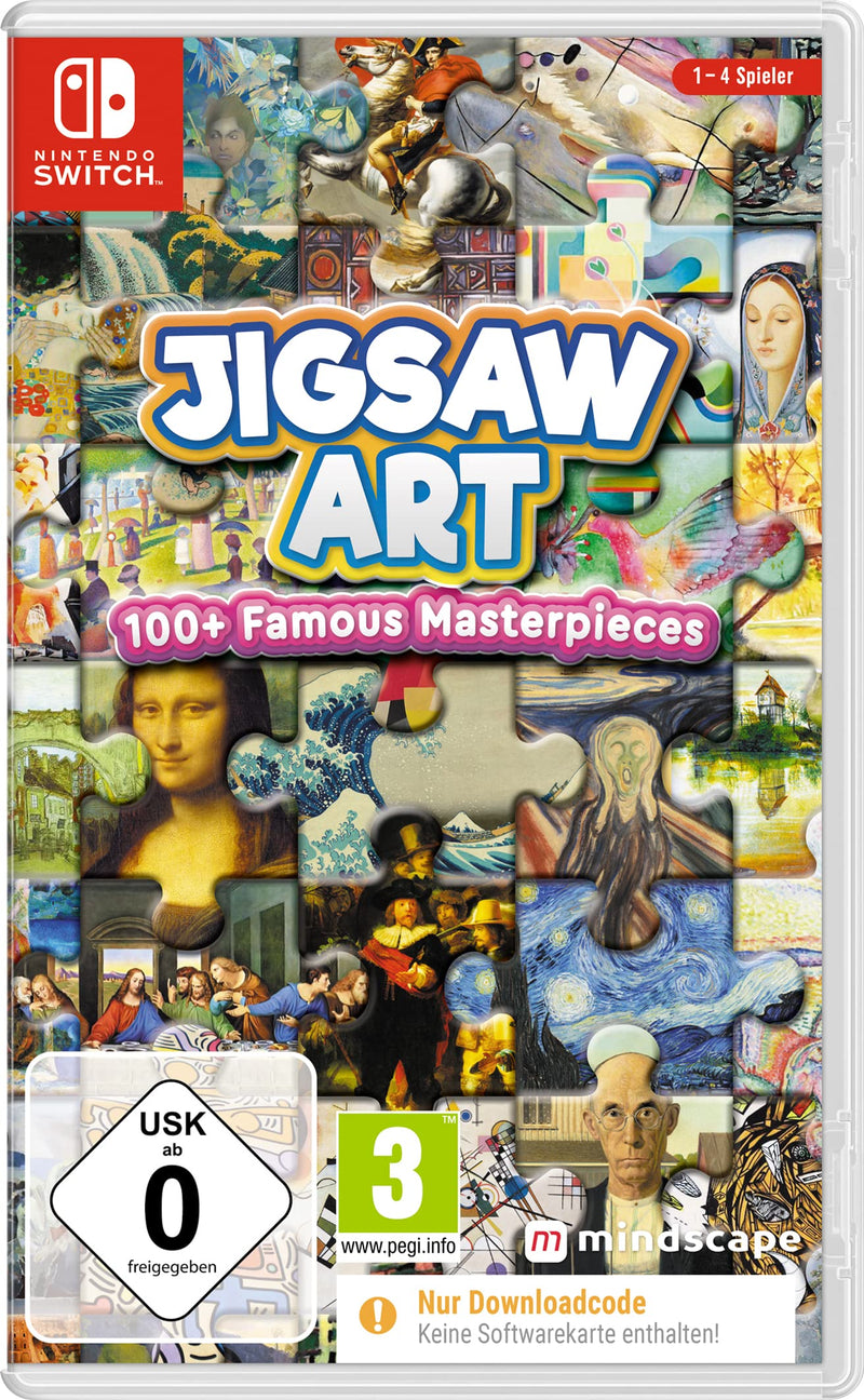 Jigsaw Art: 100+ Famous Masterpieces (CiB) (Nintendo Switch