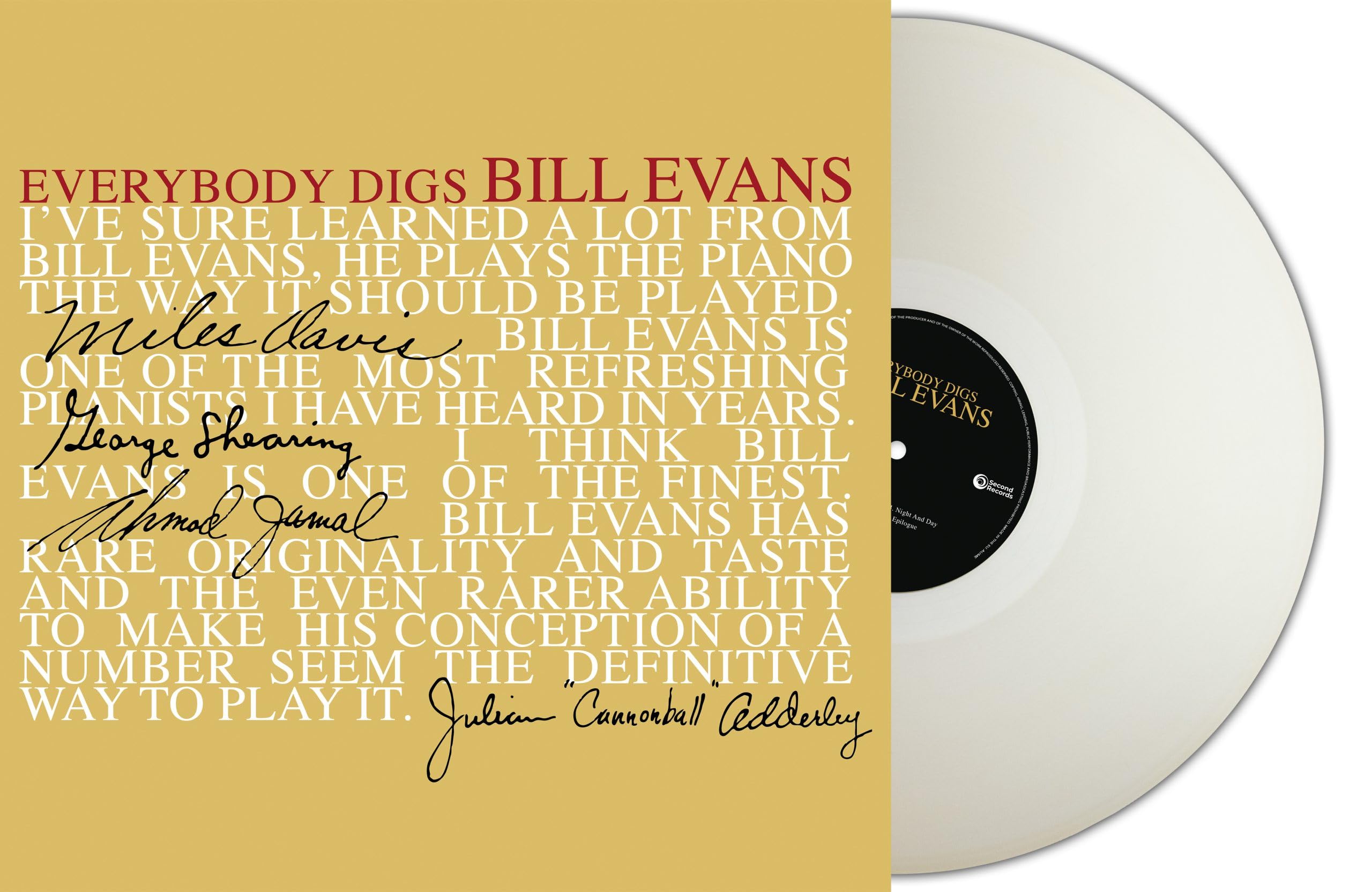 everybody digs bill evans (gold vinyl