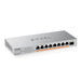 Zyxel 8-Port PoE 2.5G Multi-Gig Unmanaged Switch @ 100W with 8 x PoE++(60W) | 1 x 10G SFP+ |desktop or wall mount
