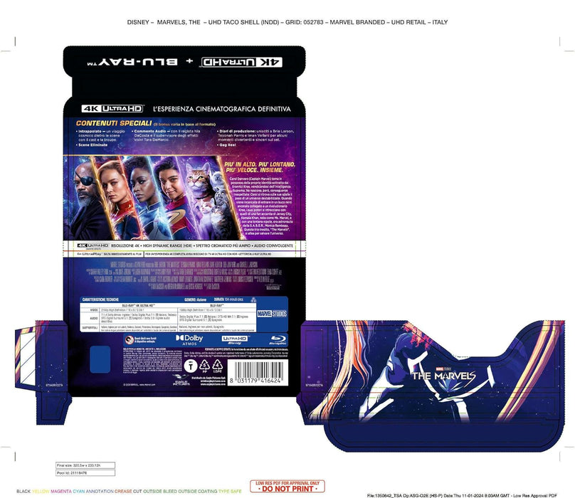 The Marvels - 4K Steelbook (Bd 4K + Bd Hd)