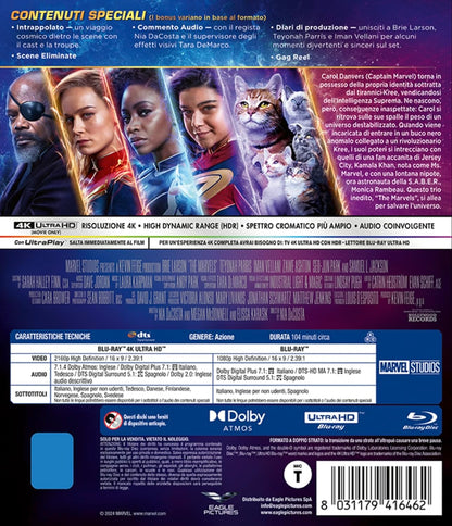 The Marvels - 4K (Bd 4K + Bd Hd