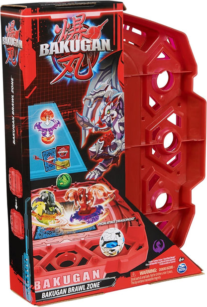 Bakugan Brawl Zone Compact Playset with Special Attack Dragonoid, Customisable Action Figure, Trading Cards, Kids’ Toys for Boys and Girls 6 and up