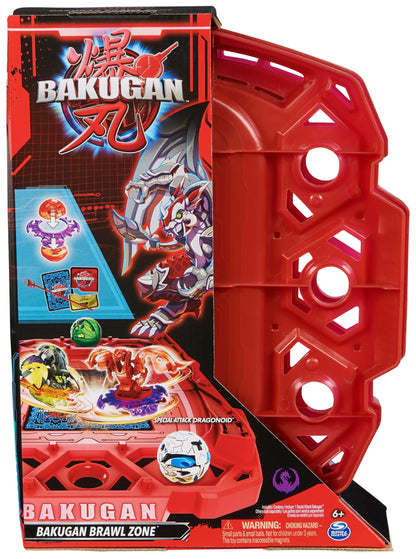 Bakugan Brawl Zone Compact Playset with Special Attack Dragonoid, Customisable Action Figure, Trading Cards, Kids’ Toys for Boys and Girls 6 and up
