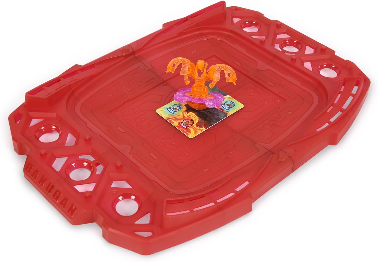 Bakugan Brawl Zone Compact Playset with Special Attack Dragonoid, Customisable Action Figure, Trading Cards, Kids’ Toys for Boys and Girls 6 and up