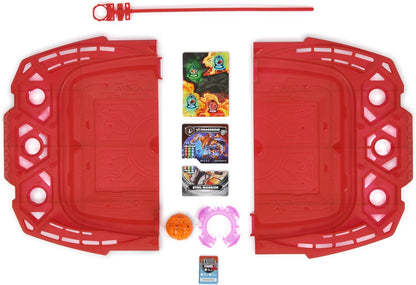 Bakugan Brawl Zone Compact Playset with Special Attack Dragonoid, Customisable Action Figure, Trading Cards, Kids’ Toys for Boys and Girls 6 and up