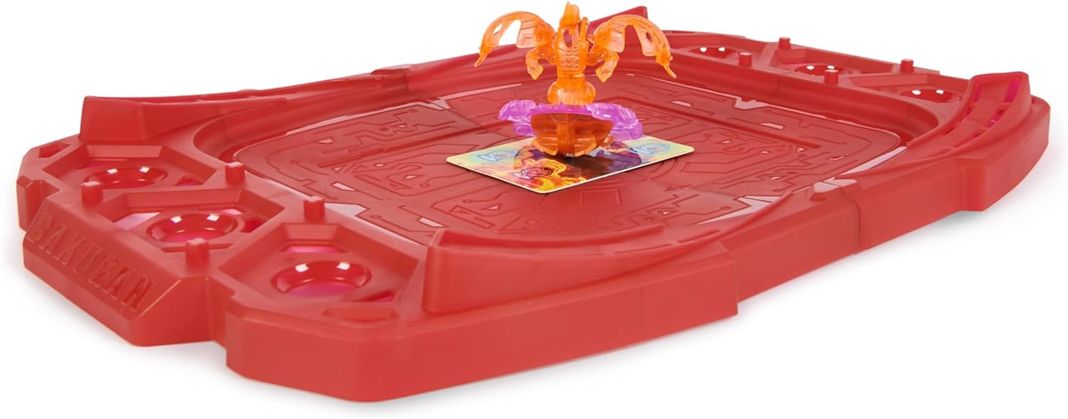 Bakugan Brawl Zone Compact Playset with Special Attack Dragonoid, Customisable Action Figure, Trading Cards, Kids’ Toys for Boys and Girls 6 and up