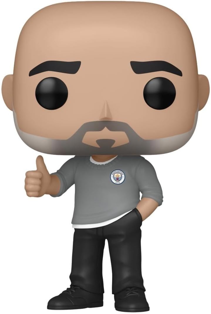 Funko POP! Voetbal: Mancity - Pep Guardiola - Manchester City FC - Verzamelbaar Vinyl Figuurtje - Cadeau Idee - Officiële Merchandise -Sportfans - Figuurtje voor Verzamelaars