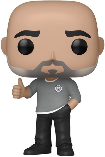 Funko POP! Voetbal: Mancity - Pep Guardiola - Manchester City FC - Verzamelbaar Vinyl Figuurtje - Cadeau Idee - Officiële Merchandise -Sportfans - Figuurtje voor Verzamelaars