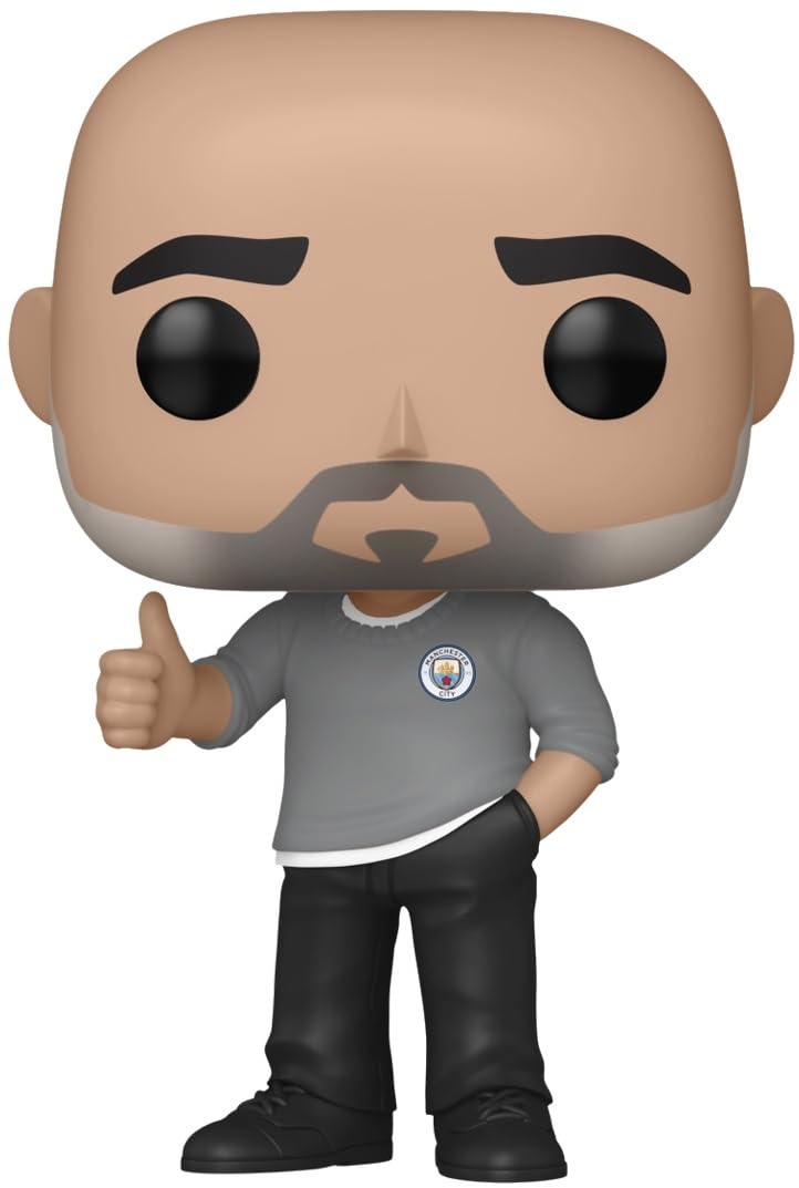 Funko POP! Voetbal: Mancity - Pep Guardiola - Manchester City FC - Verzamelbaar Vinyl Figuurtje - Cadeau Idee - Officiële Merchandise -Sportfans - Figuurtje voor Verzamelaars