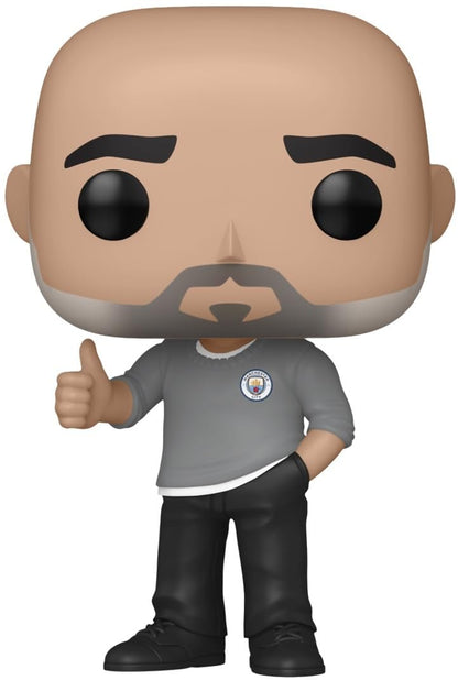 Funko POP! Voetbal: Mancity - Pep Guardiola - Manchester City FC - Verzamelbaar Vinyl Figuurtje - Cadeau Idee - Officiële Merchandise -Sportfans - Figuurtje voor Verzamelaars