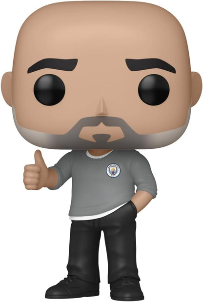 Funko POP! Voetbal: Mancity - Pep Guardiola - Manchester City FC - Verzamelbaar Vinyl Figuurtje - Cadeau Idee - Officiële Merchandise -Sportfans - Figuurtje voor Verzamelaars