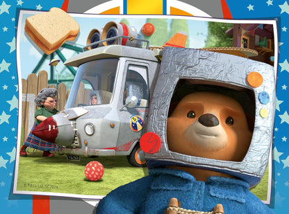 Ravensburger Paddington Bear Jigsaw Puzzles for Kids Age 3 Years Up - 4 in a Box (12, 16, 20, 24 Pieces) - Educational Toddler Toys & Games