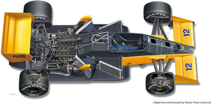 Beemax - 1/12 Lotus 99t 1987 Monaco Gp Winner #12 (1/24) *