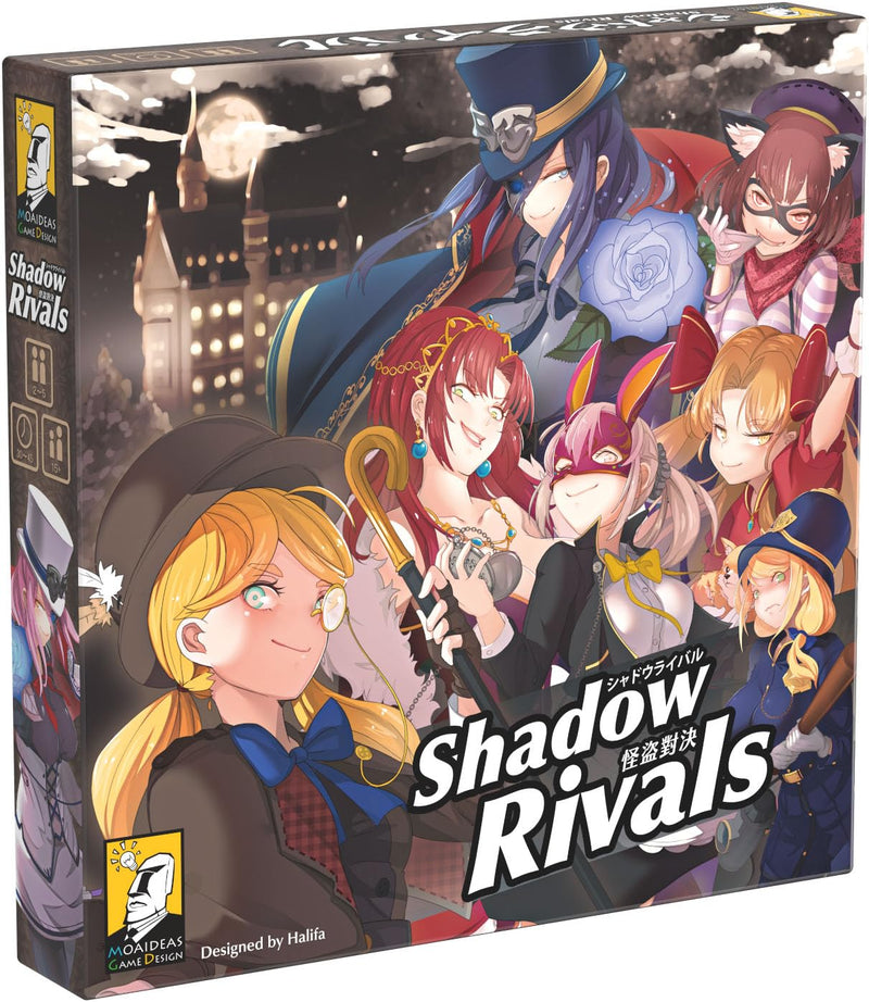 Shadow Rivals Leading a Team of 8 Skillful Bandits in This Strategy Game | 2-5 Players |30-40 Min Playtime