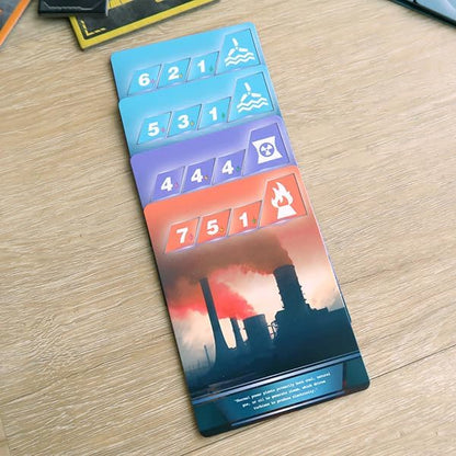 Moaideas Game Design | Energy Apex | Card Game | Ages 15+ | 3-5 Players | 20-40 Minutes Playing Time