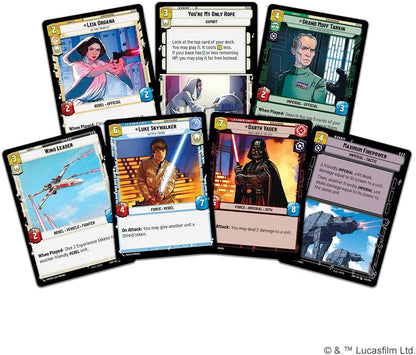 Star Wars: Unlimited TCG Spark of Rebellion TWO-PLAYER STARTER SET - Learn, Battle, Collect! Trading Card Game for Kids and Adults, Ages 12+, 2 Players, 20 Min Playtime, Made by Fantasy Flight Games