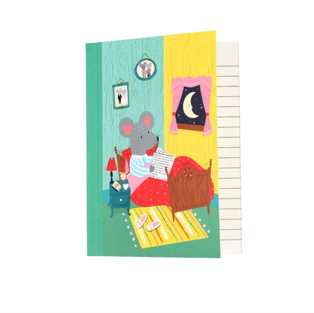 A6 Notebook Mouse In A House