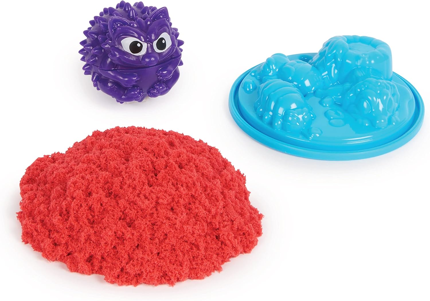 Kinetic Sand Surprise - 113 g Farbiger magischer kinetischer Sand aus Schweden mit Tierfigur und Accessoires für kreatives Indoor-Sandspiel, für Kinder ab 3 Jahren