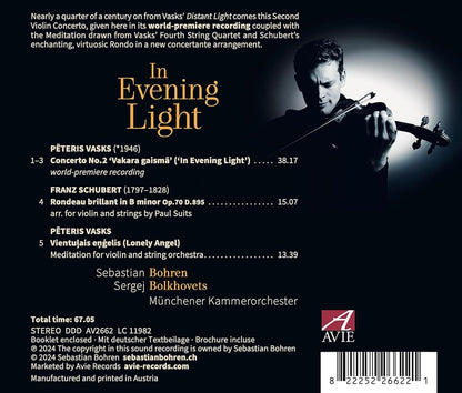 Vasks/Schubert: In the Evening Light