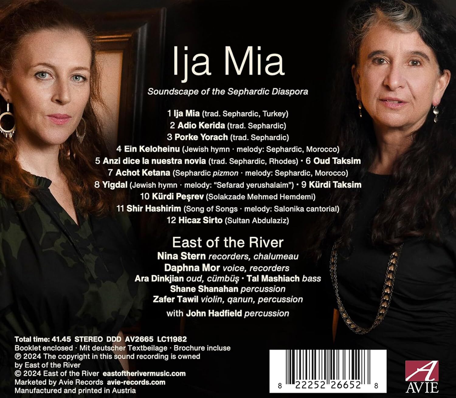 Lja Mia: Soundscape of the Sephardic Diaspora