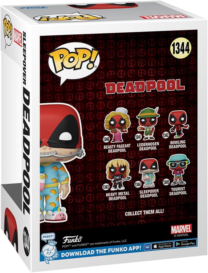 Funko Pop! Marvel: Deadpool - Sleepover Party Guest - Collectable Vinyl Figure - Gift Idea - Official Merchandise - Toys for Kids & Adults - Marvel Fans - Model Figure for Collectors and Display