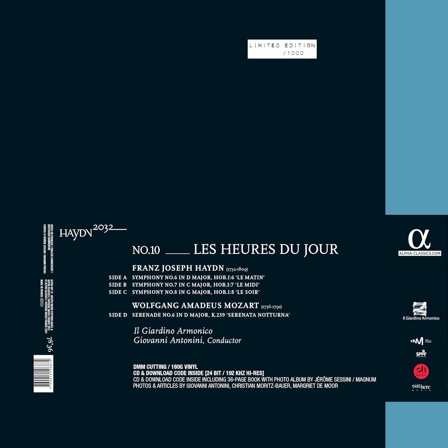 Haydn 2032: Les Heures Du Jour - Volume 10