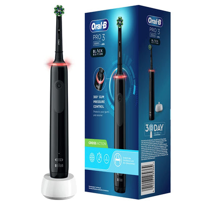 Oral-B Pro 3 Cross Action in Schwarz