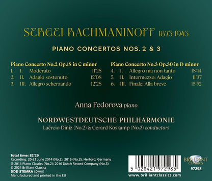 Rachmaninoff: Piano Concertos Nos. 2 & 3