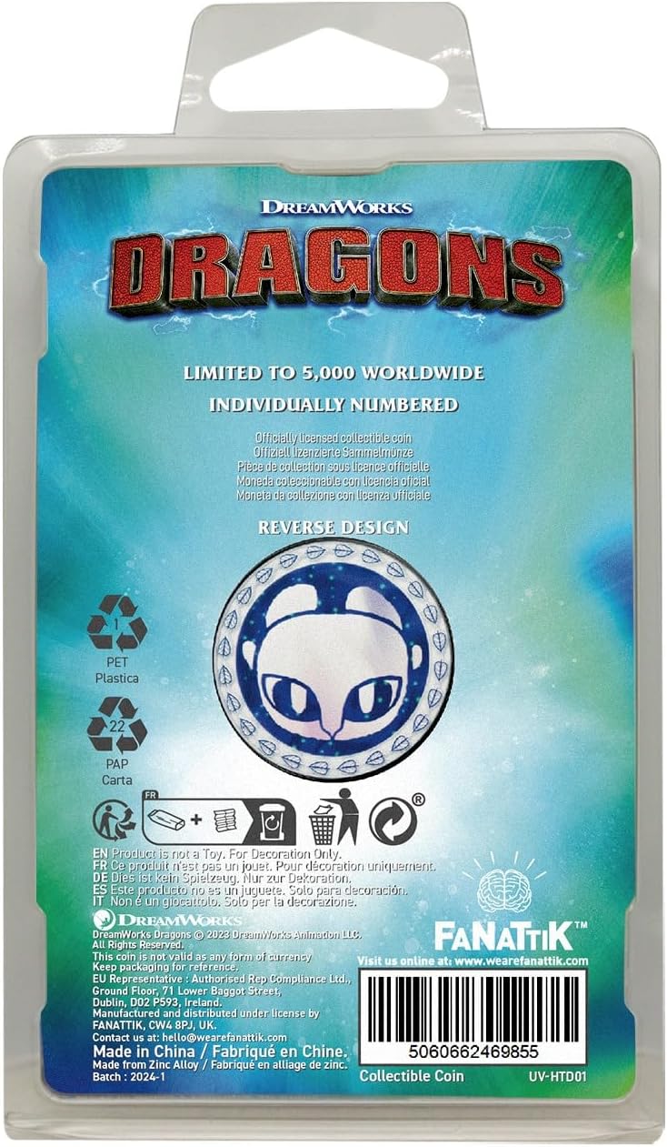 How to Train Your Dragon Limited Edition Collectible Coin