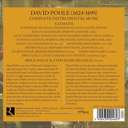 David Pohle: Complete Sonatas & Ballet Music