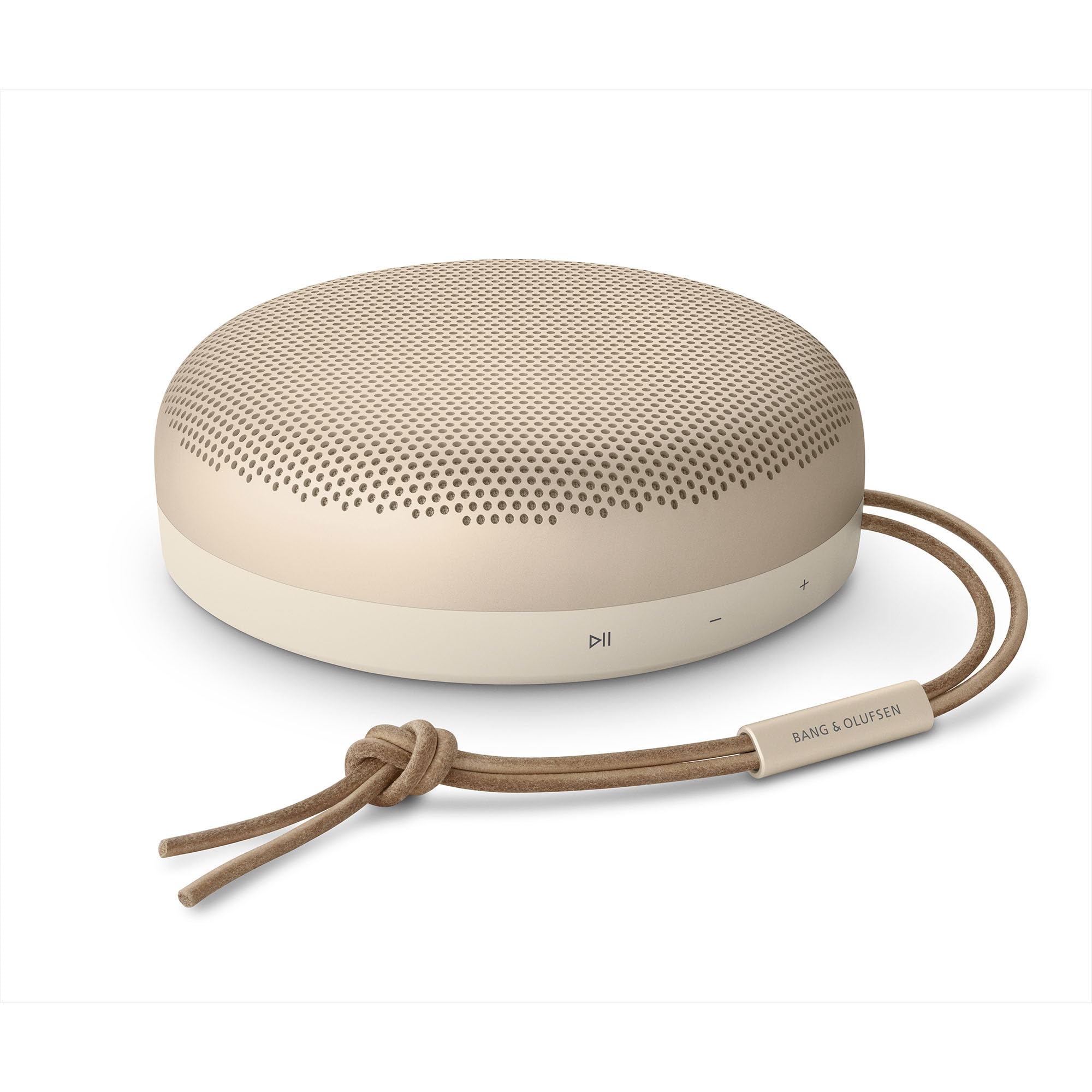 Bang & Olufsen Beosound A1 (2e generatie) draagbare waterdichte bluetooth-luidspreker met microfoon, Gold Tone Goud