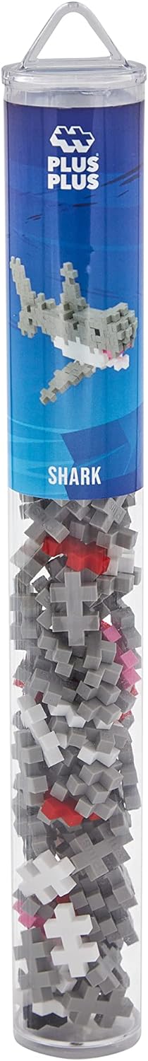 Plus-Plus Shark Tube Mix (100Pcs