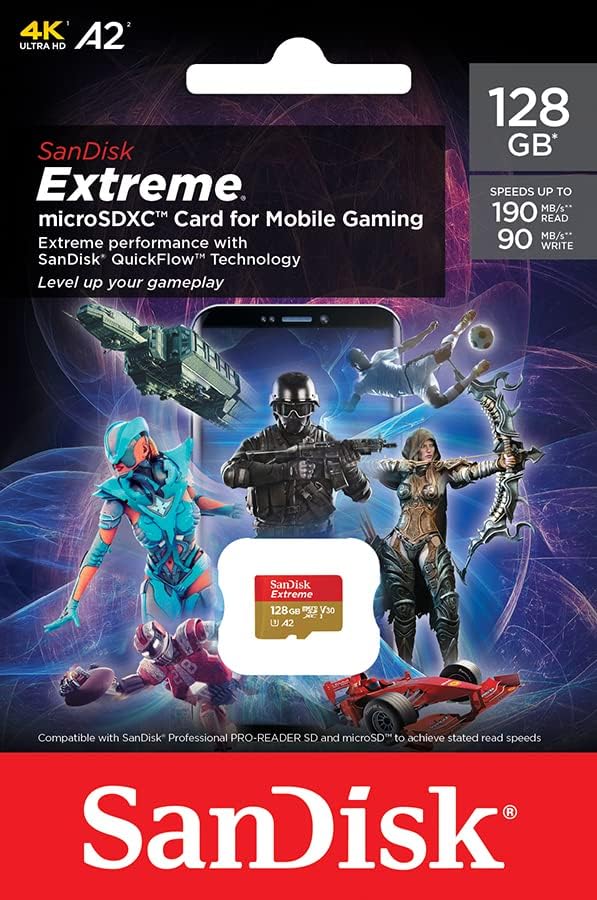 Micro Sd Card Western Digital Sdsqxaa-128G-Gn6Gn