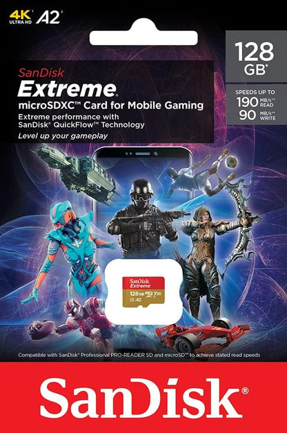 Micro Sd Card Western Digital Sdsqxaa-128G-Gn6Gn
