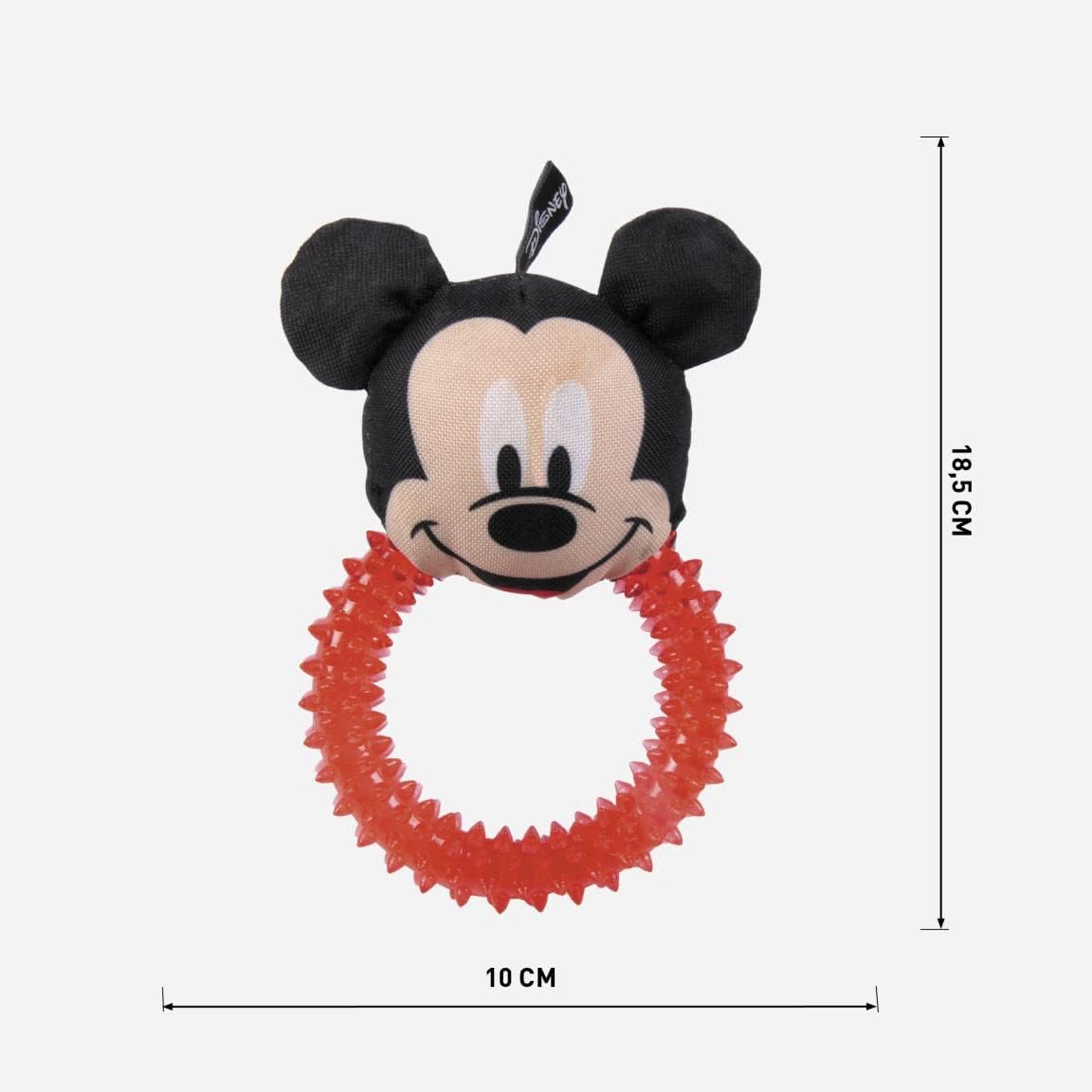 CERDÁ LIFE'S LITTLE MOMENTS - For Fan Pets | Mickey Mouse Dog Teether - Officially Licensed By Disney®