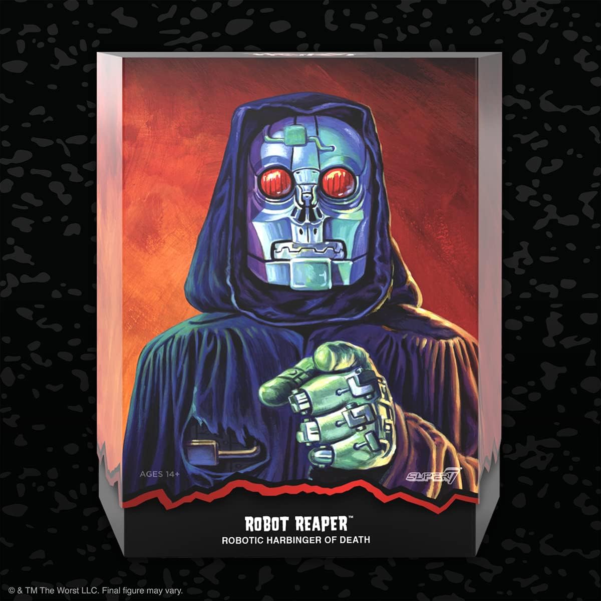 Super7 The Worst Ultimates Roboter Reaper Figur 18 cm