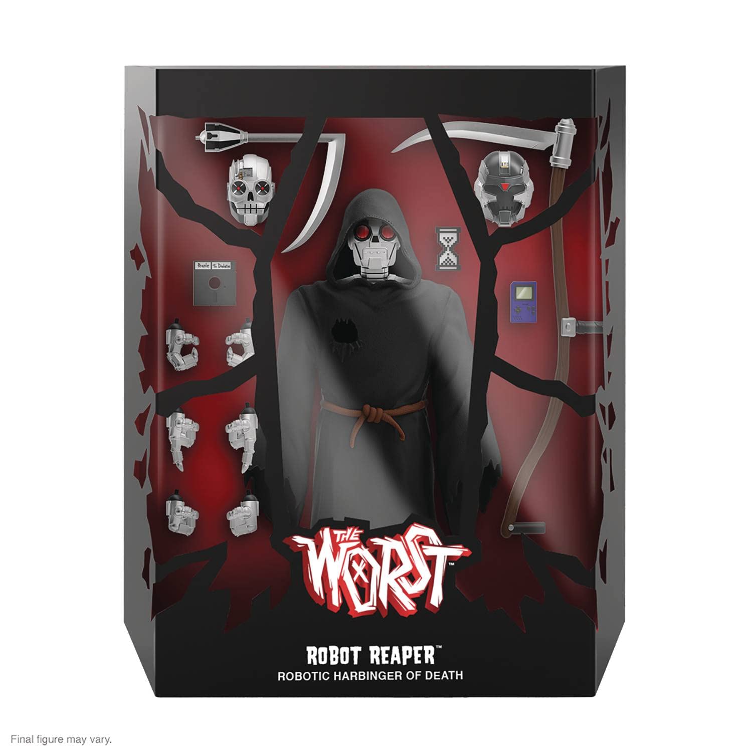 Super7 The Worst Ultimates Roboter Reaper Figur 18 cm