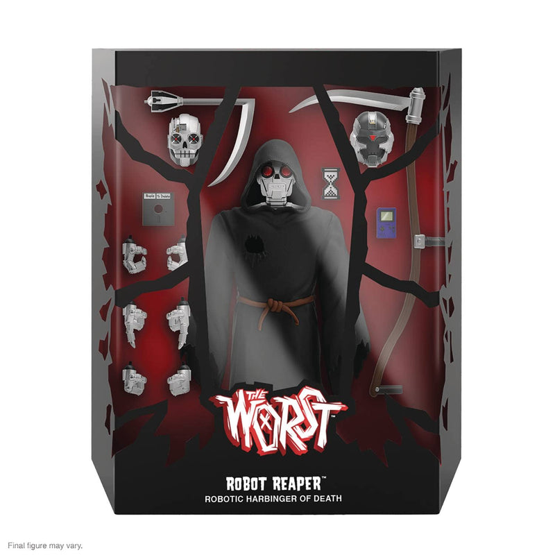 Super7 The Worst Ultimates Roboter Reaper Figur 18 cm