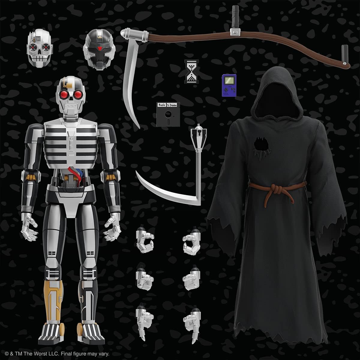 Super7 The Worst Ultimates Roboter Reaper Figur 18 cm