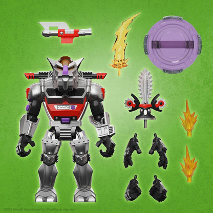Super7 The Ninja Turtles, Figur Ultimates Roboter Rocksteady, 20 cm