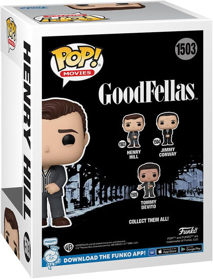 Funko Pop! Movies: Goodfellas - Henry Hill - Goodfellas 1990 - Collectable Vinyl Figure - Gift Idea - Official Merchandise - Toys for Kids & Adults - Movies Fans - Model Figure for Collectors