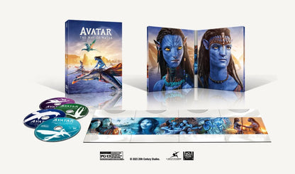 Avatar - La Via Dell'Acqua - 4K (Bd 4K + 3 Bd Hd) Digibook Collector'S Edition (4 Dischi