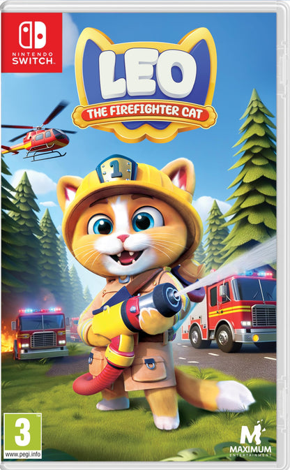 Leo the Firefighter Cat (Nintendo Switch