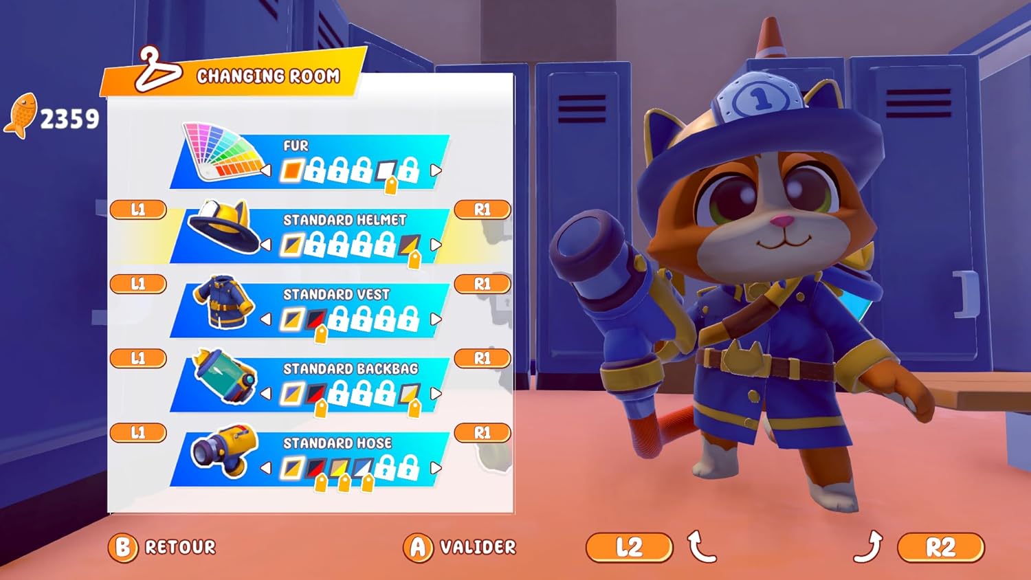 Leo the Firefighter Cat (PS5